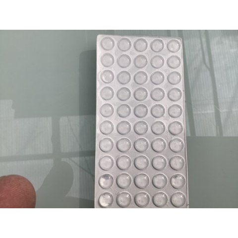 Zelfklevende glasbuffers 7mm 50stuks