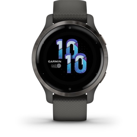 Garmin Venu 2s - Smartwatch voor heren met Stappenteller - 10 dagen batterij - 40 mm - Grey/Gunmetal