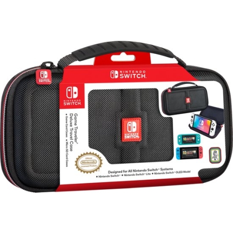 Game Traveler Official Licensed Beschermhoes - Consolehoes - Nintendo Switch - Zwart