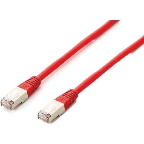 Equip Patchkabel Platinum RJ45 S/FTP Cat6A (SSTP) PIMF HF Polyzak, 0,50 m, rood