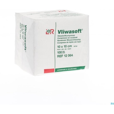 Lohmann & Rauscher Vliwasoft Kompres 10x10cm