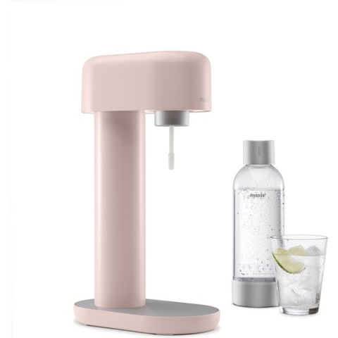 Mysoda Ruby Light pink- aluminium, design bruiswatertoestel