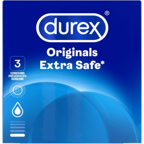 Durex Condooms - Extra Safe 3 stuks