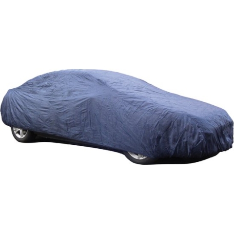Carpoint autohoes S 406 x 160 x 119 cm polyester blauw