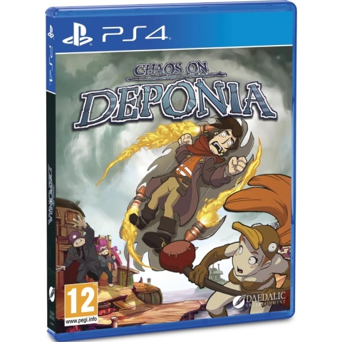 Chaos On Deponia - Ps4