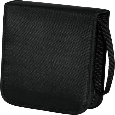 Hama Cd Wallet Nylon - Ruimte voor 40 CD's / Zwart