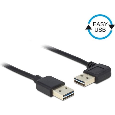 DeLOCK 5m USB 2.0 A m/m 90°