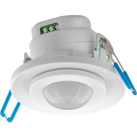 Goobay PIR bewegingssensor - 8m bereik - inbouw plafond / wit