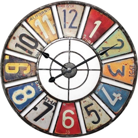 Balance Retro Wandklok Multi 60 cm
