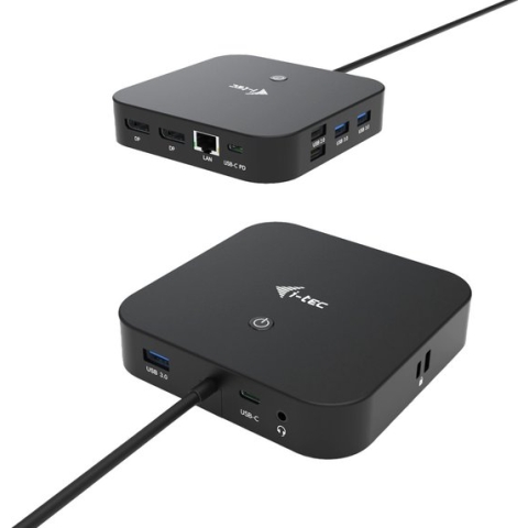 i-tec USB-C Dual Display Docking Station (zonder voedingsadapter)