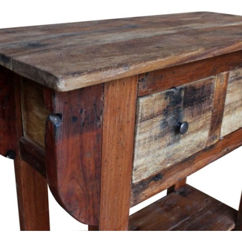 vidaXL-Wandtafel-80x35x80-cm-massief-gerecycled-hout