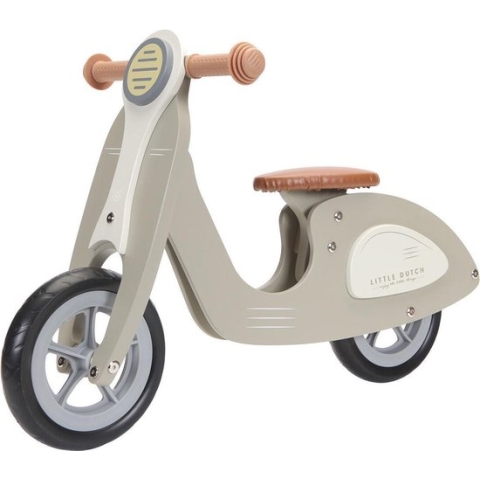 Little Dutch Houten Loopscooter Olive