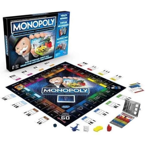 Bordspel Monopoly Electronic Banking Hasbro (ES)