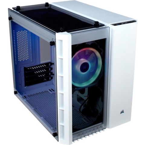 Corsair Crystal Series 280X RGB Micro-ATX Case White