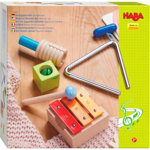 Haba Muziekset Klinkende Klanken Junior Hout/staal 5-delig