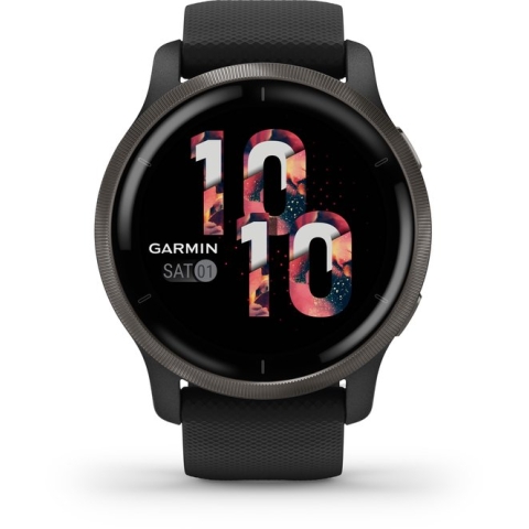 Garmin Venu 2 - Smartwatch voor heren met Stappenteller - 10 dagen batterij - 45 mm - Zwart