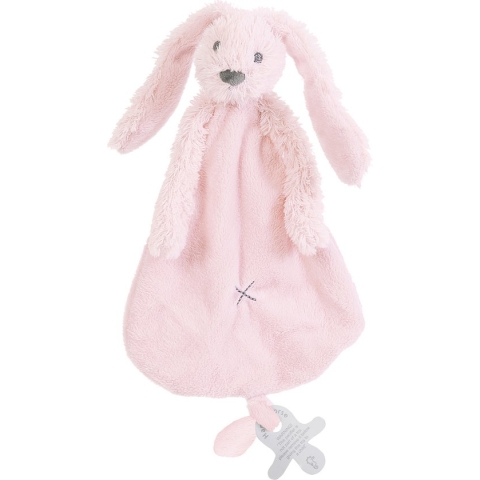 Happy Horse Konijn Richie Knuffeldoekje - Roze - Baby cadeau