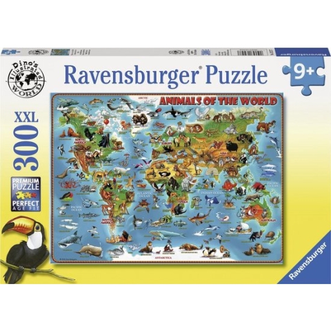 Ravensburger puzzel Animals of the World - Legpuzzel - 300XXL stukjes