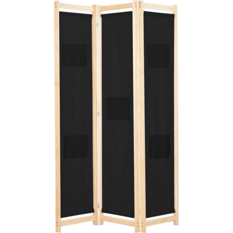 vidaXL-Kamerscherm-met-3-panelen-120x170x4-cm-stof-zwart