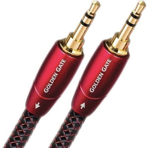 Audioquest Golden Gate 3.5mm naar 3.5mm Kabel - Aux Kabel - 0,6m