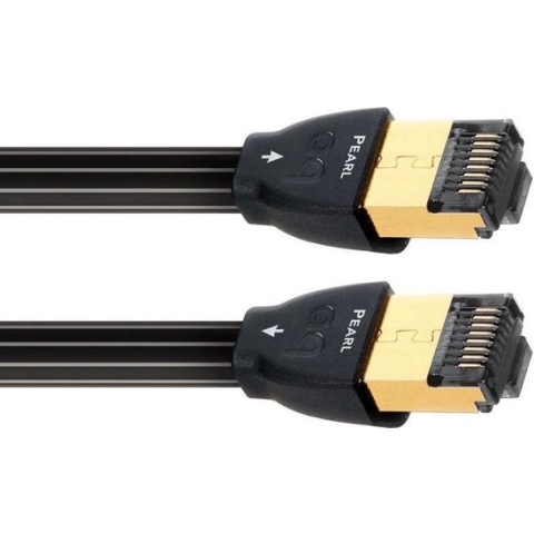 Audioquest Pearl RJ/E Netwerkkabel - CAT 7 Ethernetkabel - 0,75m