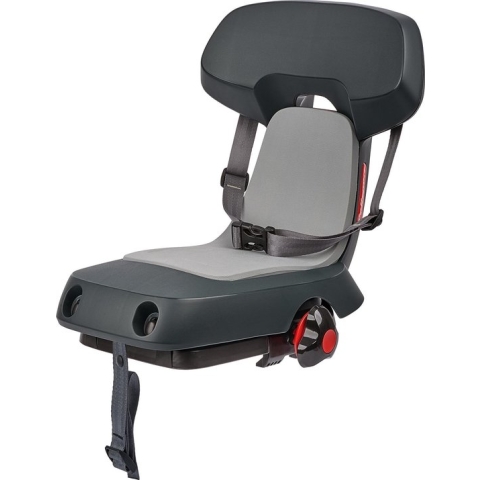 Polisport Guppy Junior Light Fietsstoeltje Achter - Dark grey