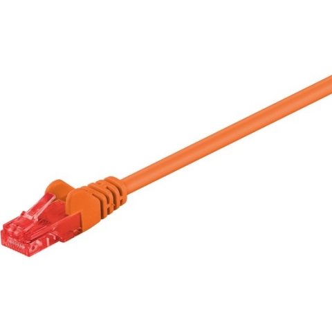 Wentronic CAT6 Netwerkkabel - RJ45 - Oranje - 5 m