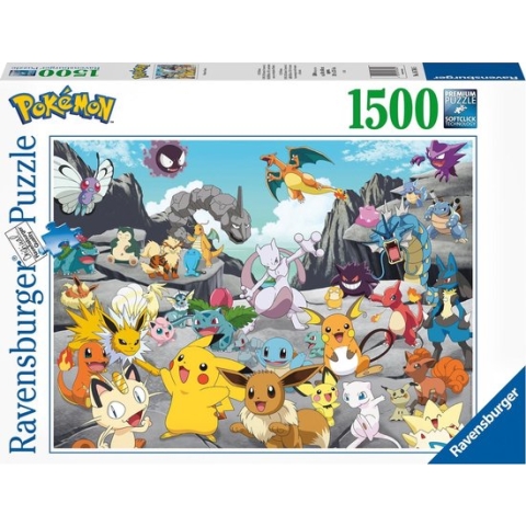 Ravensburger puzzel Pokémon Classics - Legpuzzel - 1500 stukjes