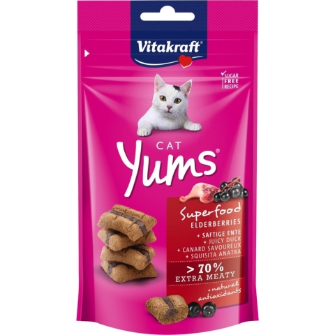Vitakraft Cat Yums Superfood Vlierbes 40 g