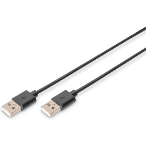 ASSMANN Electronic USB A 3m USB cable USB 2.0 Black