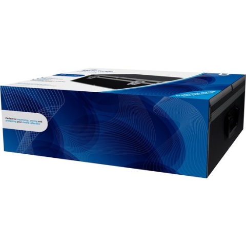 MediaRange BOX73 CD-doosje Opbergdoos 500 schijven Zwart