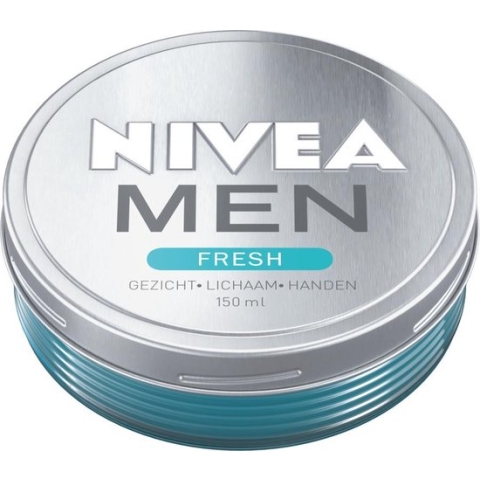 NIVEA MEN FRESH hydratatie van gezicht, lichaam en handen - 150ml