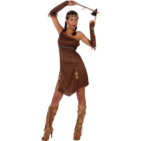 "Indianen outfit voor dames - Verkleedkleding - XS/S"