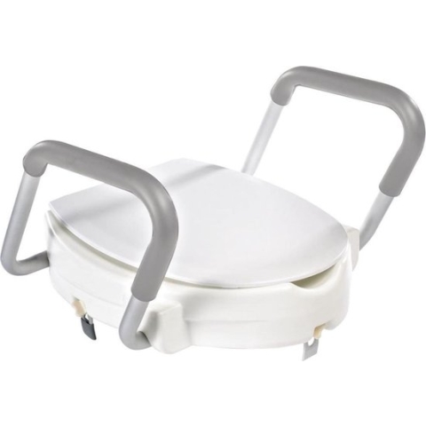 Ridder Sam toiletverhoger met armleuningen wit
