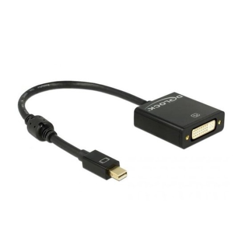 Premium Mini DisplayPort 1.2 naar DVI actieve adapter (1920 x 1200) / zwart - 0,20 meter