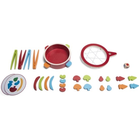 BS Toys Veggie - Hout - Groentespel - Educatief Spel - 31-delig - 1 tot 4 spelers