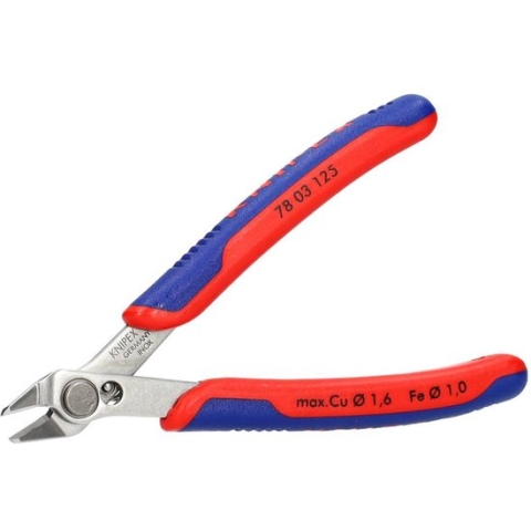 Knipex 7803125 Super-Knips Precisie Zijsnijtang - Elektronica - 125mm