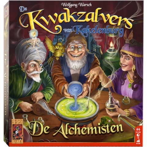 De Kwakzalvers van Kakelenburg: De Alchemisten Uitbreiding Bordspel