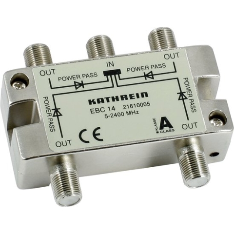 Kathrein EBC 14 F 4xF Zilver