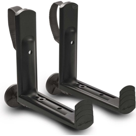 LECHUZA BALCONERA - Balkonbakhouders - 19033 - zwart - Geschikt voor montage aan de muur of het balkon (tot een omtrek van 38 cm)