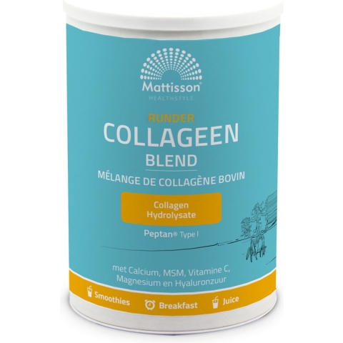 Mattisson - Runder Collageen Poeder Peptan® Blend - Vanille smaak - 300 g