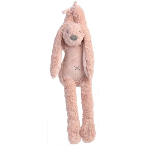 Happy Horse Konijn Richie Muziekknuffel - Oudroze - Baby cadeau