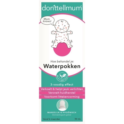 donttellmum - Waterpokken behandeling - 50ml