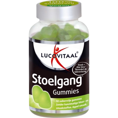 Lucovitaal Gummies Stoelgang 50 gummies