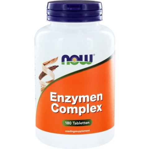 NOW  Enzymen complex - 180 tabletten