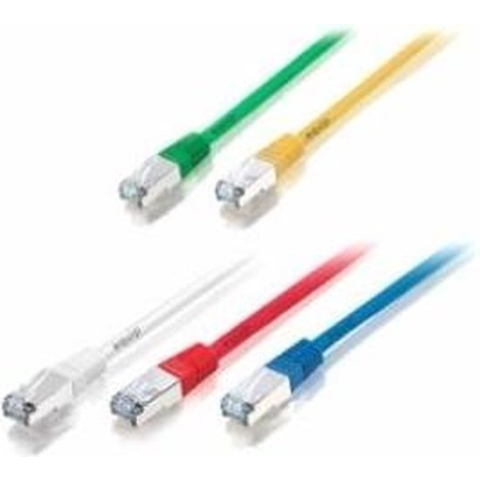 Equip 605618 Patch cable Cat.6A, S/FTP (PIMF) LSOH,white, 15m