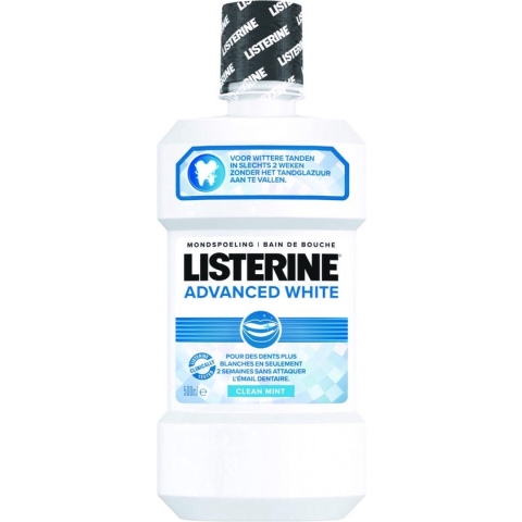 LISTERINE - ADVANCED WHITE 500ML