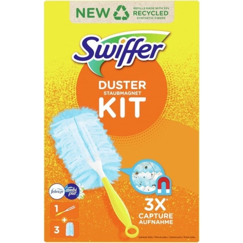 Swiffer Duster Stofdoekjes - Starterkit + 3 navullingen Febreze