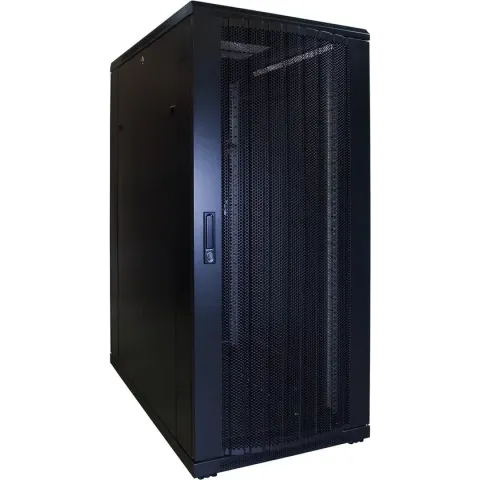 27U serverkast met geperforeerde deur 600x1000x1400mm (BxDxH)