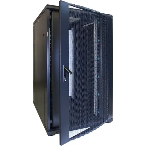 27U serverkast met geperforeerde deur 800x1000x1400mm (BxDxH)